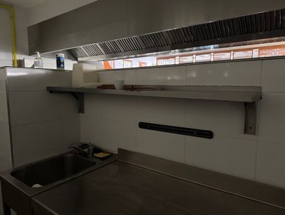 Petite étagère en inox 150 X 30CM
