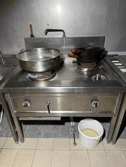 Grand WOK 2 feux, 110 X 90CM