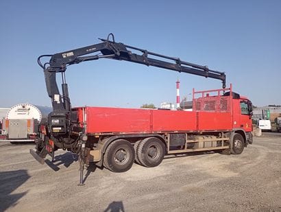 CAMION PLATEAU GRUE MERCEDES 6x4 ACTROS 2641...