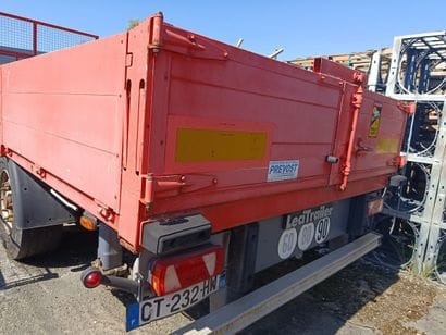 REMORQUE PLATEAU LECITRAILER LTRC-2ES équipé...
