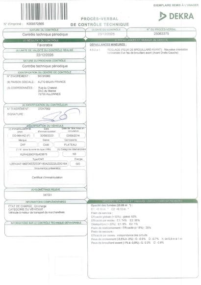 CAMION PLATEAU GRUE CAGE DAF 4X2 FA LF55...