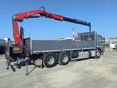 CAMION PLATEAU GRUE VOLVO 6X4 FMX 430 équipé...