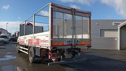 CAMION PLATEAU GRUE CAGE DAF 4X2 LF 260 FA...