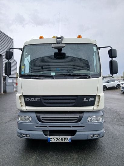 CAMION PLATEAU GRUE CAGE DAF 4X2 FA LF55...