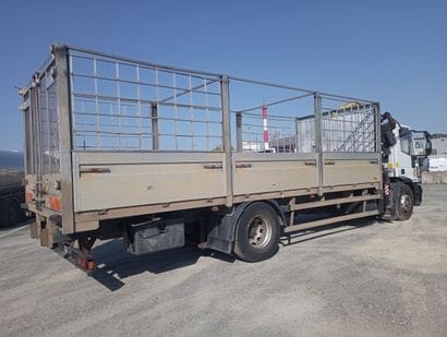 CAMION PLATEAU GRUE CAGE IVECO 4x2 EUROCARGO...