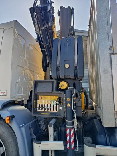 CAMION PLATEAU GRUE CAGE DAF 4X2 LF 290 FA...