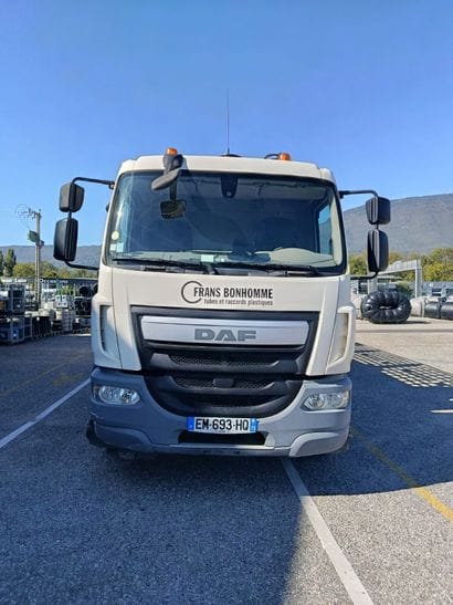 CAMION PLATEAU GRUE CAGE DAF 4X2 LF 290 FA...