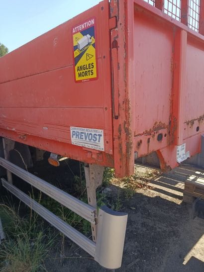 REMORQUE PLATEAU LECITRAILER LTRC-2ES équipé...