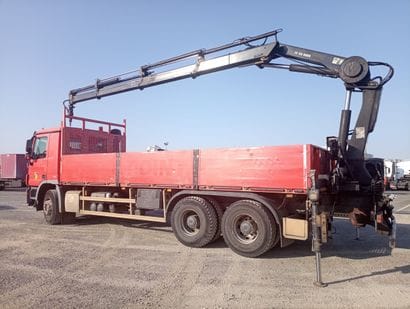 CAMION PLATEAU GRUE MERCEDES 6x4 ACTROS 2641...