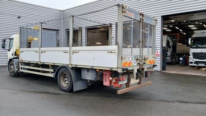 CAMION PLATEAU GRUE CAGE DAF 4X2 FA LF55...