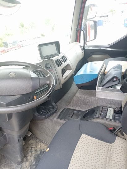 CAMION PLATEAU GRUE RENAULT 6X4 KERAX 430DXI...