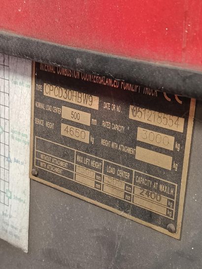 Chariot élévateur Thermique STAM CPCD30NRRW...