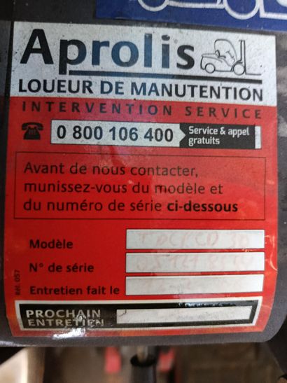 Chariot élévateur Thermique STAM CPCD30NRRW...