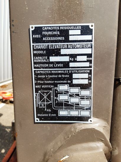 Chariot élévateur Thermique STAM CPCD30NRW9...