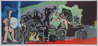 Pablo PICASSO (1881-1973) (d'après)
La Guerre,...