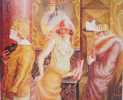 Otto DIX

Otto DIX (1891 - 1969) 
Metropolis,...