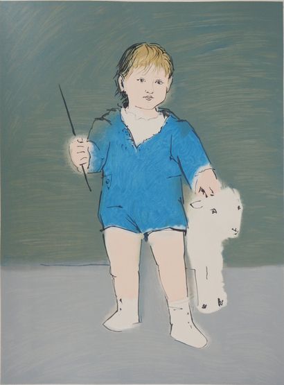 Pablo PICASSO (1881-1973) (d'après)
Enfant...