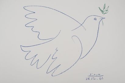 Pablo PICASSO (1881-1973) (d'après)
La colombe...