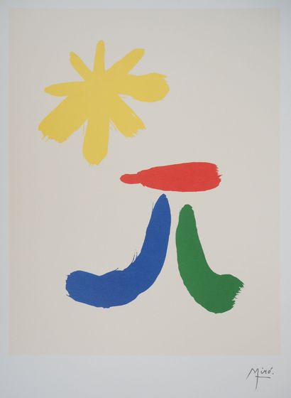 Joan MIRO

Joan MIRO (1893 - 1983)
Cabane...