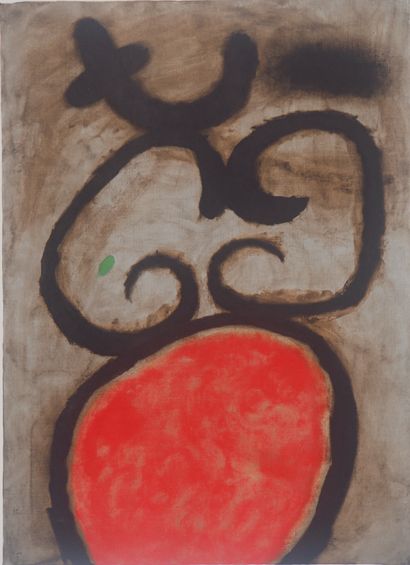 Joan MIRO

Joan MIRO (1893 - 1983)
Femme...