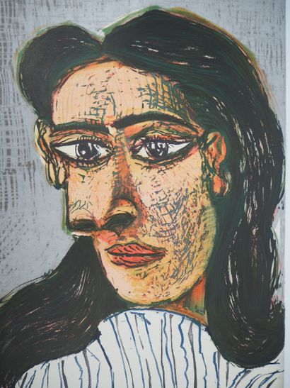 Pablo PICASSO (1881-1973) (d'après)
Portrait...