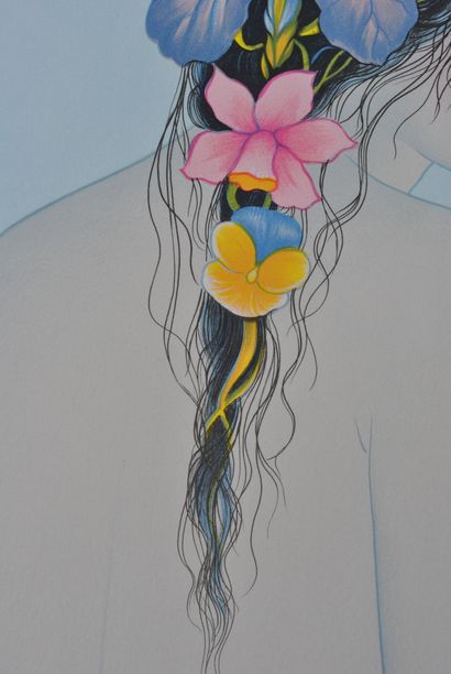 Mara TRAN-LONG

Mara TRAN LONG (1935-)
Geisha...