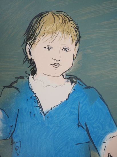 Pablo PICASSO (1881-1973) (d'après)
Enfant...