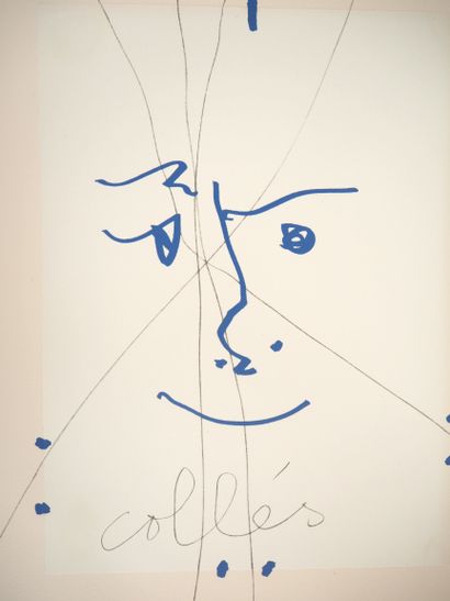 Pablo PICASSO (1881-1973) (d'après)
Visage...