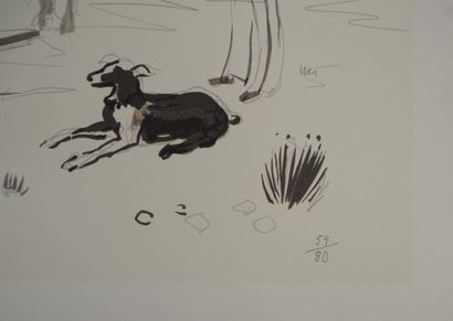 Yves BRAYER

Yves BRAYER (1907 - 1990)
Chevaux...
