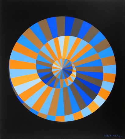 Victor VASARELY (1906 - 1997)
Olympia, Ciel...