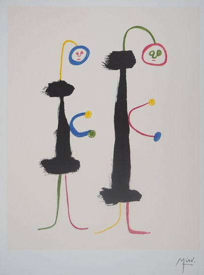 Joan MIRO

Joan MIRO (1893 - 1983)
Amoureux...