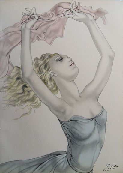 Tsuguharu Léonard FOUJITA (1886 - 1968)
La...