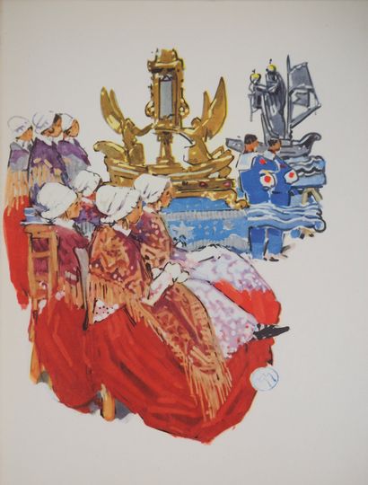 Mathurin MEHEUT (1882 - 1956)
Bretagne :...