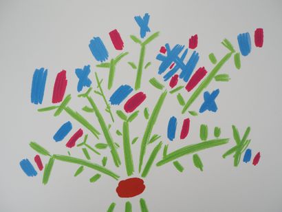 Pablo PICASSO (1881-1973) (d'après)
Le bouquet...