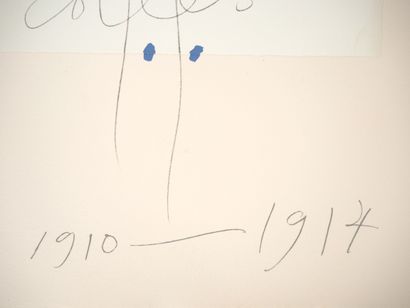 Pablo PICASSO (1881-1973) (d'après)
Visage...