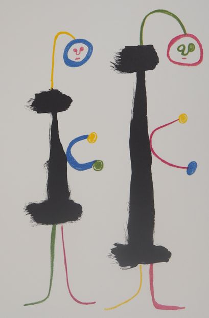 Joan MIRO

Joan MIRO (1893 - 1983)
Amoureux...