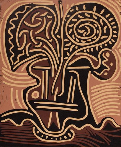 Pablo PICASSO (1881-1973) (d'après)
Bouquet...