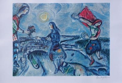 Marc CHAGALL

Marc CHAGALL (1887-1985)
Amoureux...