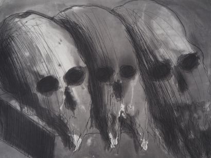Miquel Barcelo (1957-)
Vanité au trois crânes,...