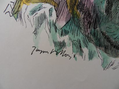 Jacques VILLON

Jacques VILLON (1875-1963)
Serpent...