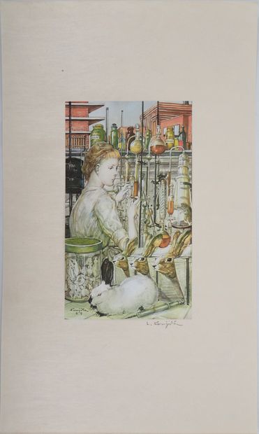 Tsuguharu Léonard FOUJITA (1886 - 1968)
La...