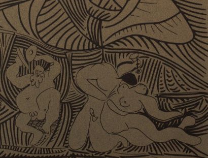 Pablo PICASSO (1881-1973) (d'après)
Bacchanale...
