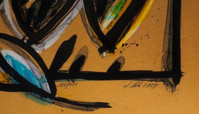 Jacques POLI (1938-2002)
Les Perruches, 1989

Lithographie originale,...