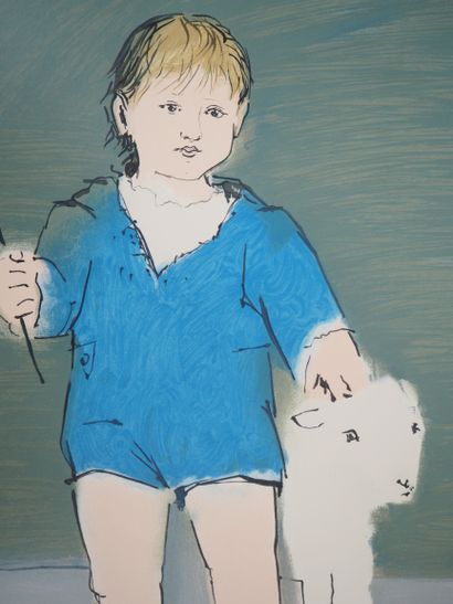 Pablo PICASSO (1881-1973) (d'après)
Enfant...