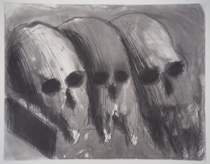 Miquel Barcelo (1957-)
Vanité au trois crânes,...