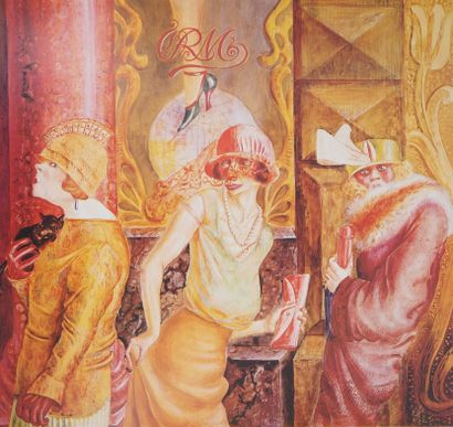 Otto DIX

Otto DIX (1891 - 1969) 
Metropolis,...