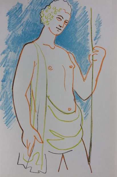 Jean COCTEAU

Jean COCTEAU (1889-1963)
Apollon,1957

Lithographie...
