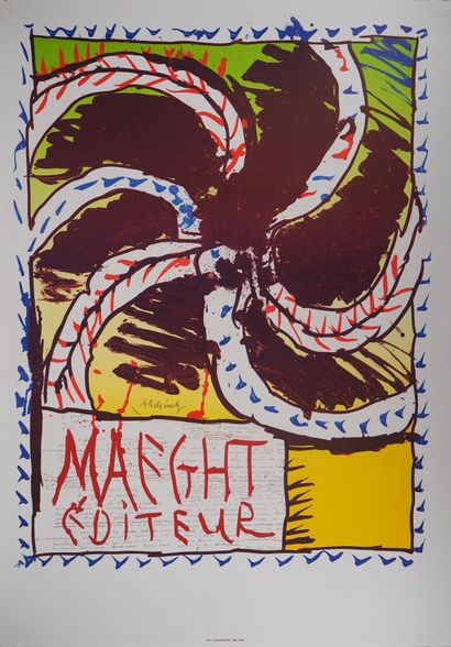 Pierre Alechinsky (1927-)
Hélice, 1982

Lithographie...