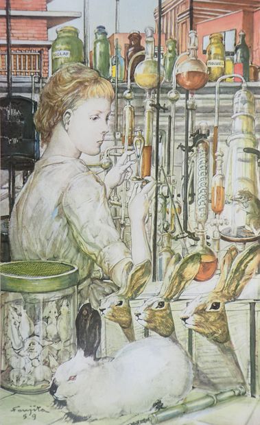 Tsuguharu Léonard FOUJITA (1886 - 1968)
La...