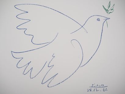 Pablo PICASSO (1881-1973) (d'après)
La colombe...